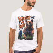 T-shirt Chasse aux ours amusante (Devant)