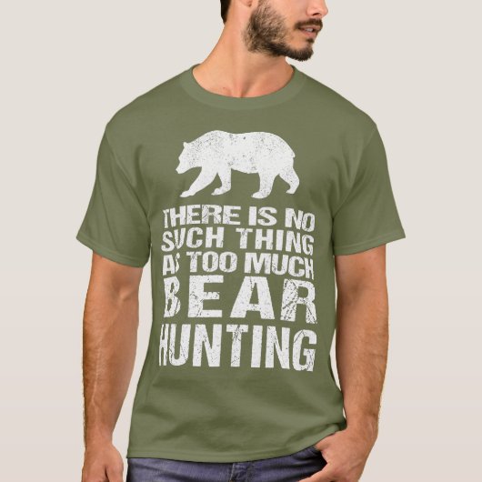 T-shirt Chasse    aux ours amusanteChasse aux ours (Devant)
