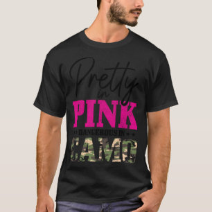 T-shirt Chasse Camouflage rose amusant Chasseur de wapitis