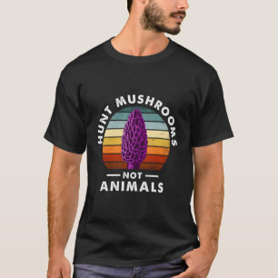 T-shirt Chasse Champignons Pas Animaux Chasse Les Plus Pri