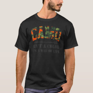 T-shirt Chasse Chasse Chasse Deer Camo N'a pas une couleur