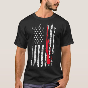 T-shirt Chasse Chasse Chasse États-Unis Drapeau Amérique C