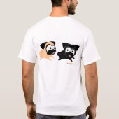 T-shirt Chasse ! Chemise (Dos)