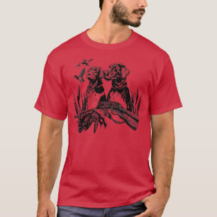 T-shirt Chasse-cheveux allemand Chasse-chien Chasse-chien