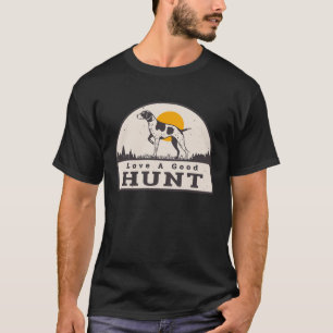 T-shirt Chasse Chien Bonne Chasse Chasse Vintage Chasseur