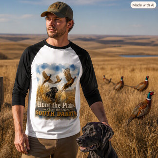 T-shirt “Chasse dans les plaines Chasse au faisan dans le