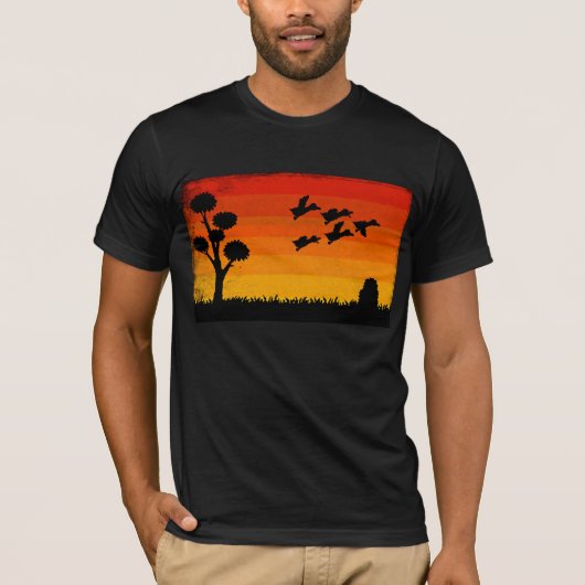 T-shirt Chasse de canard (Devant)