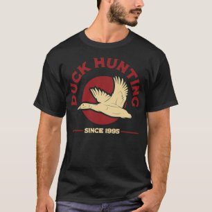 T-shirt Chasse de canard cadeau amoureux des animaux noir