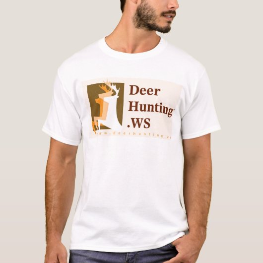 T-shirt Chasse de cerfs communs (Devant)