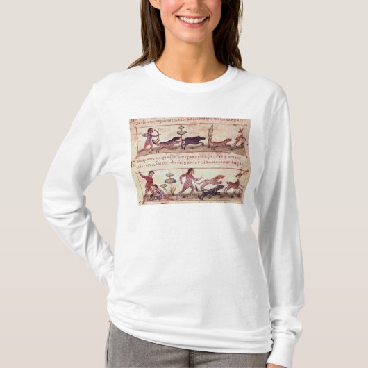 T-shirt Chasse de cerfs communs (Devant)