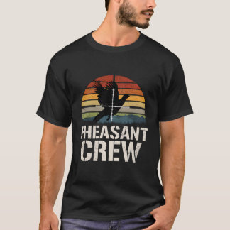 T-shirt Chasse de faisan vintage Sunset Groupe Chasse de f