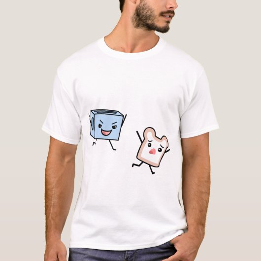 T-shirt Chasse de pain grillé (Devant)