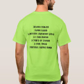 T-shirt Chasse de pointe de flèche (Dos)