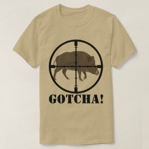 T-shirt Chasse de verrat