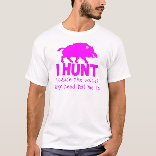 T-SHIRT CHASSE DE VERRAT DE FILLE (Devant)