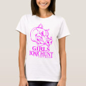 T-SHIRT CHASSE DE VERRAT DE FILLE (Devant)