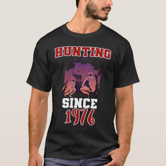T-shirt Chasse depuis 1976 (Devant)