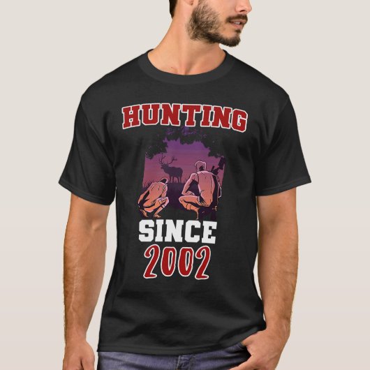 T-shirt Chasse depuis 2002 (Devant)