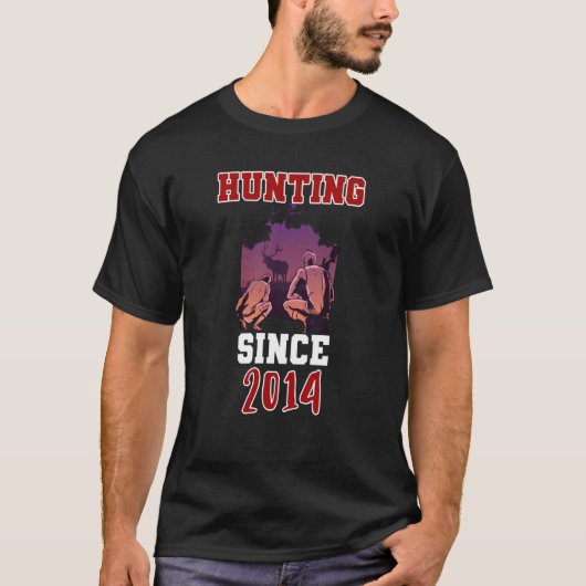 T-shirt Chasse depuis 2014 (Devant)