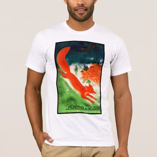 T-shirt Chasse en URSS (Devant)