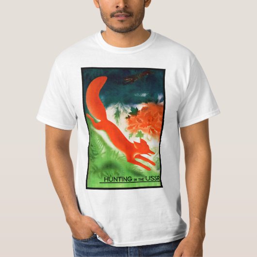 T-shirt Chasse en URSS (Devant)
