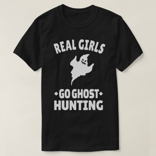 T-shirt CHASSE GHOST Filles Fantôme Chasse 2 (Design devant)