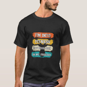 T-shirt Chasse Je suis dans Fitness Fit ness Deer In My Fr