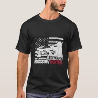 T-shirt Chasse légendaire au chasseur à l'arbalète