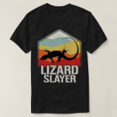 T-shirt Chasse Lizard Slayer Lizard (Design devant)
