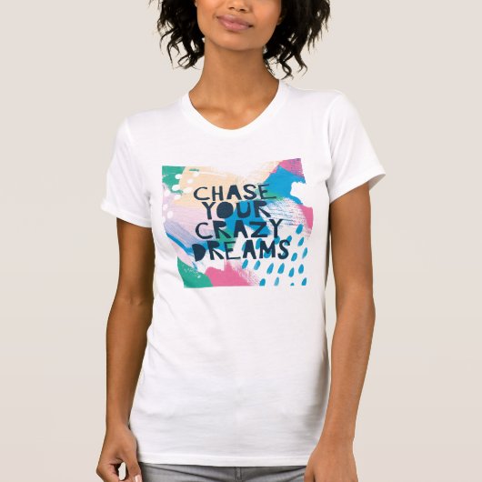 T-shirt Chasse lumineuse de l'inspiration I | vos rêves (Devant)