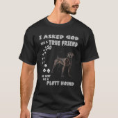 T-shirt Chasse Maman Chien, Costume Papa Plotthund, Mignon (Devant)