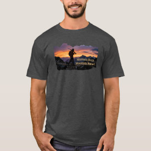 T-shirt Chasse Montana Né • Élevé en Montagne