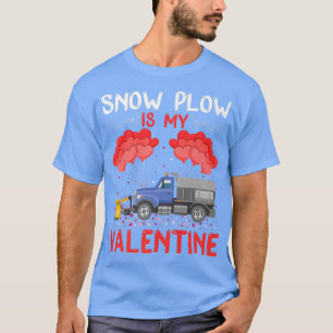 T-shirt Chasse-neige est mon Valentin drôle Chasse-neige V