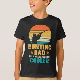 T-shirt Chasse papa Glacière Retro Fête des pères Hunter p