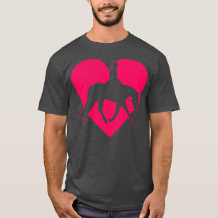 T-shirt Chasse Siège Anglais Équitation Rider Équitation É
