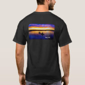 T-shirt Chasse Sunset Kayak Cotton Tee | Unisexe (Dos)