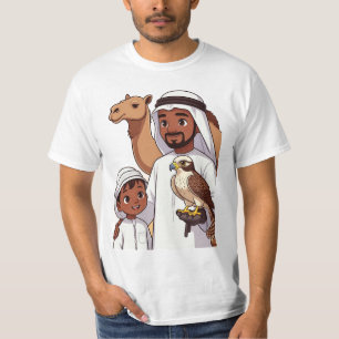 T-shirt Chasse traditionnelle aux faucons des Arabes