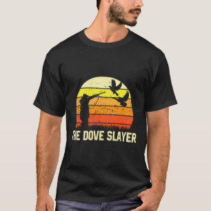 T-shirt Chasse Vintage de colombe rétro