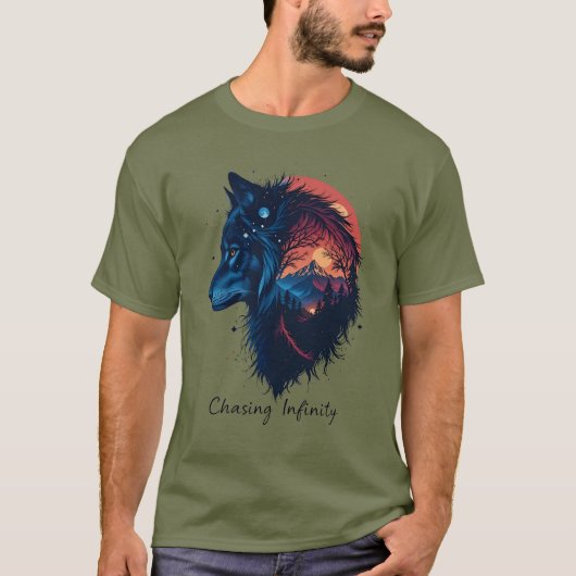 T-shirt Chasser l'infini (Devant)