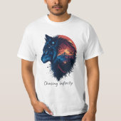 T-shirt Chasser l'infini (Devant)