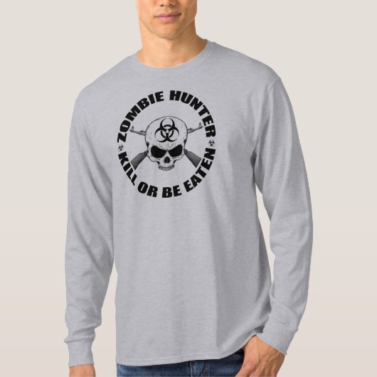 T-shirt Chasseur 2 de zombi (Devant)