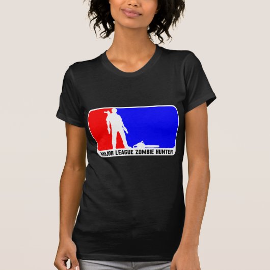 T-shirt chasseur 2 de zombi (Devant)