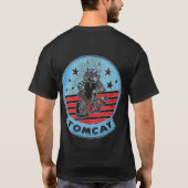 T-SHIRT CHASSEUR À RÉACTION DE F-14 TOMCAT (Dos)