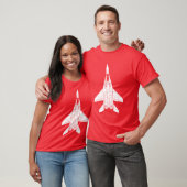T-shirt Chasseur à réaction russe du point d'appui Mig-29 (Unisexe)