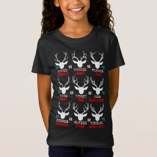T-Shirt Chasseur amusant de tous les rennes de Père Noël m