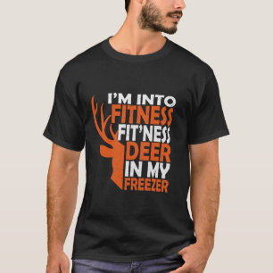 T-shirt Chasseur amusant Papa Je suis dans Fitness Deer Fr