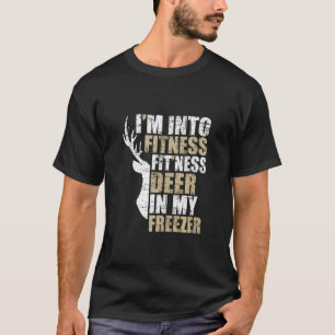 T-shirt Chasseur amusant Papa Je suis dans Fitness Deer Fr