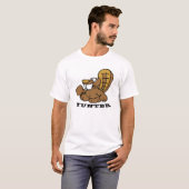 T-shirt Chasseur blanc de castor (Devant entier)