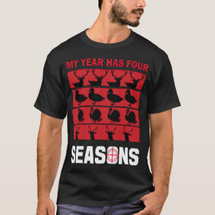 T-shirt Chasseur d'animaux de quatre saisons Cerf Turquie