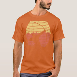 T-shirt Chasseur de boue à l'arc Papa Vintage Retro Sun Bo